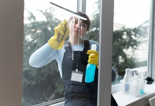 Nettoyage de vitres intérieures et extérieures à Vallangoujard